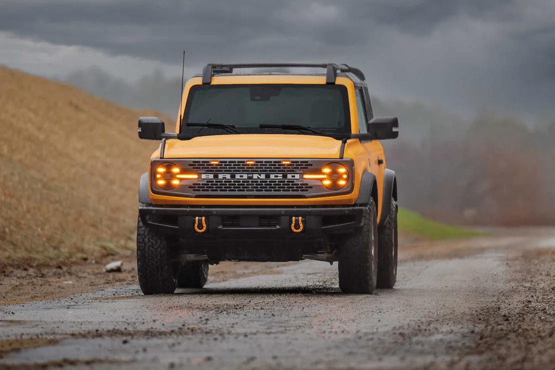 Ford Bronco (21 ): XB LED Headlights Amber DRL
