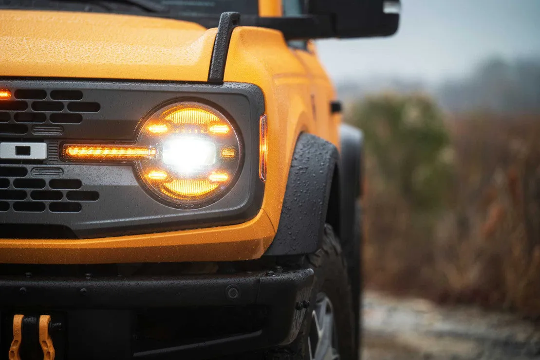 Ford Bronco (21 ): XB LED Headlights Amber DRL