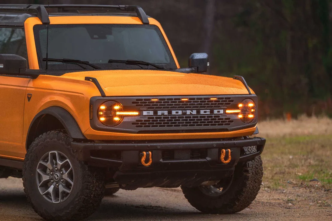Ford Bronco (21 ): XB LED Headlights Amber DRL