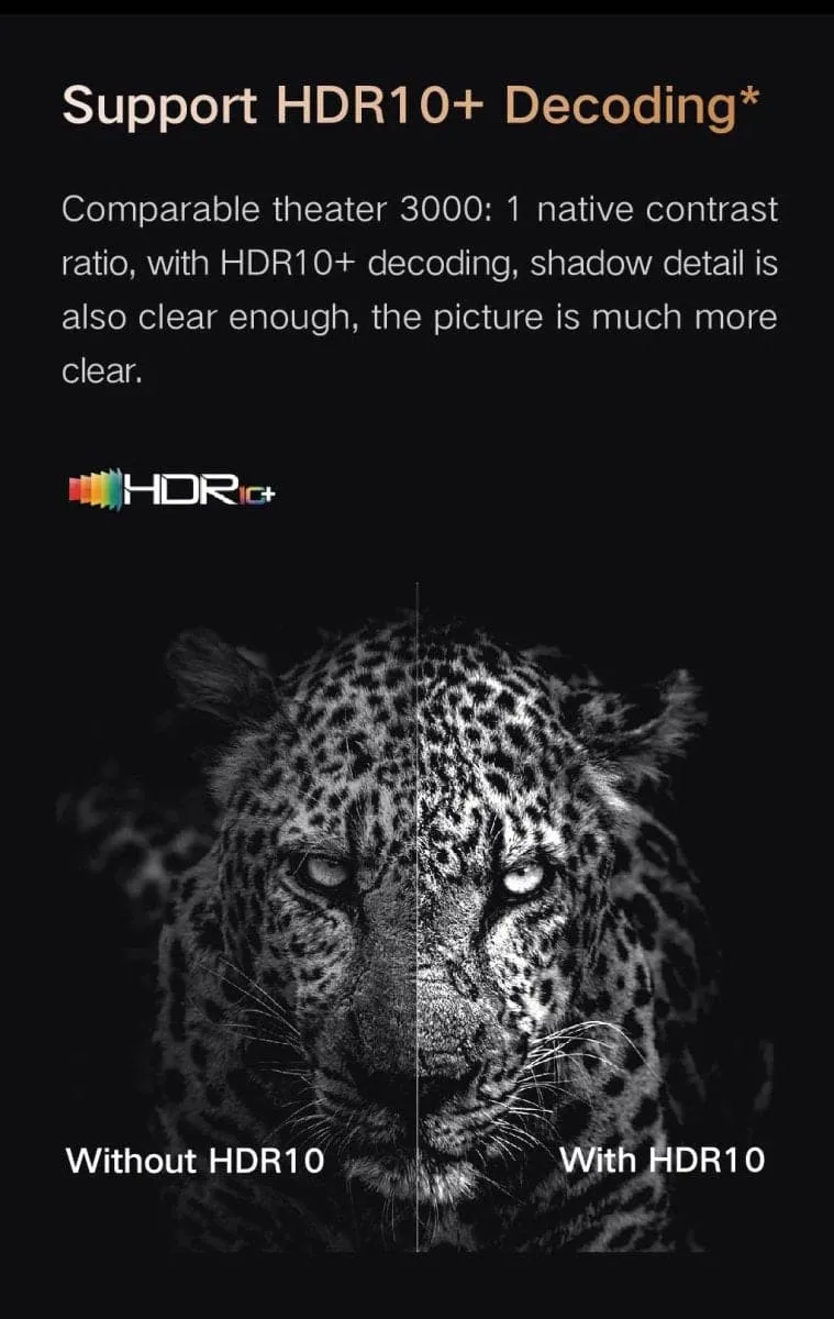 Formovie Fengmi R1 Ultra Short Throw Laser Projector 870 ISO Dolby Audio 1080 P