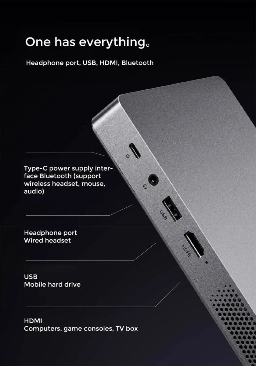 Formovie X1 Pocket Laser Projector 500 ISO lumens Full HD Smart 1080P Portable
