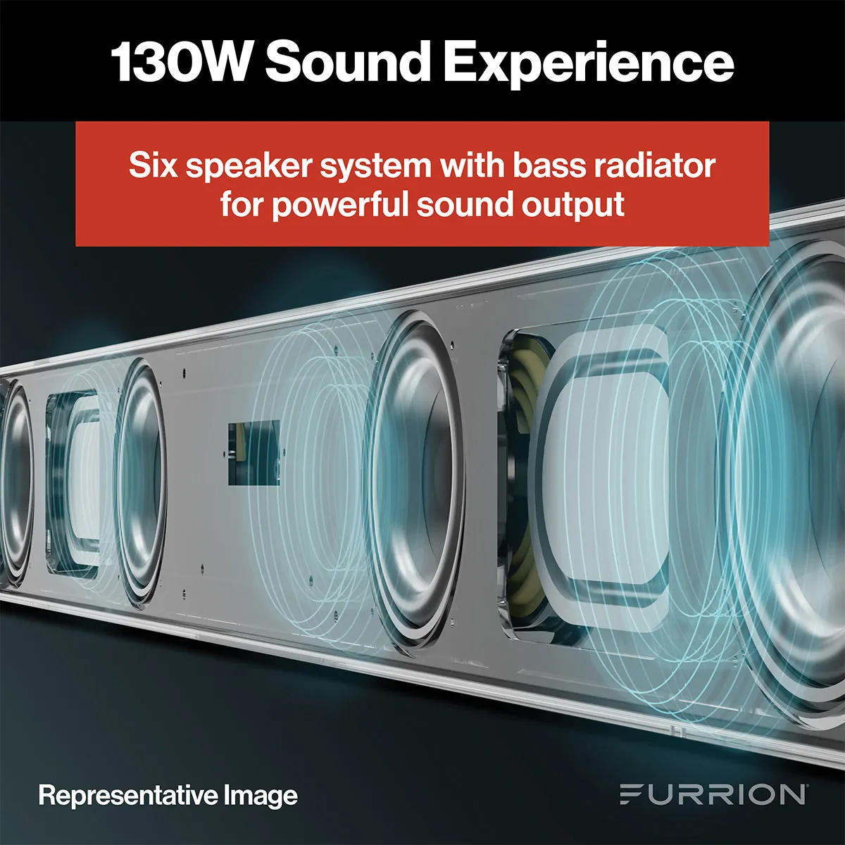Furrion FDUP55CSA 55" Aurora Partial Sun Outdoor TV with 2.1 Sound System