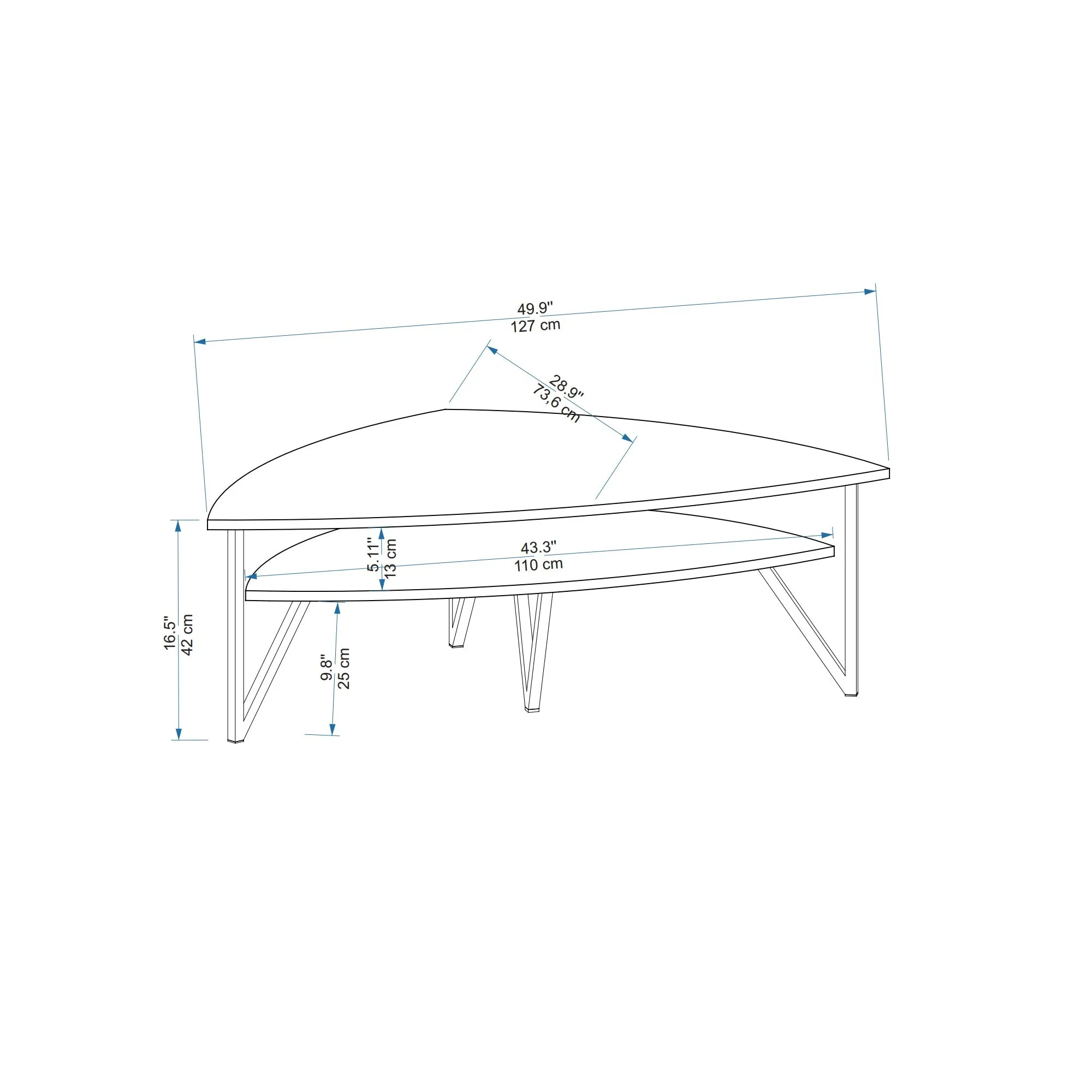 Galen Corner TV Stand Entertainment Center