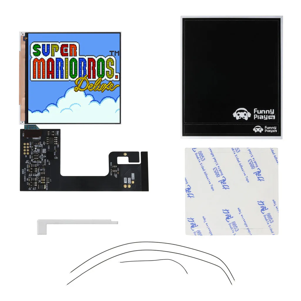 Game Boy Color Retro Pixel 1.0 Q5 IPS LCD Backlight Kit - FunnyPlaying
