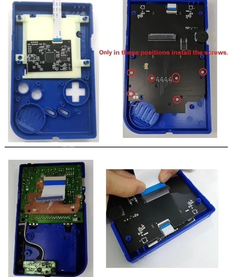 Game Boy DMG OSD Backlight Mod Kit - Hispeedido