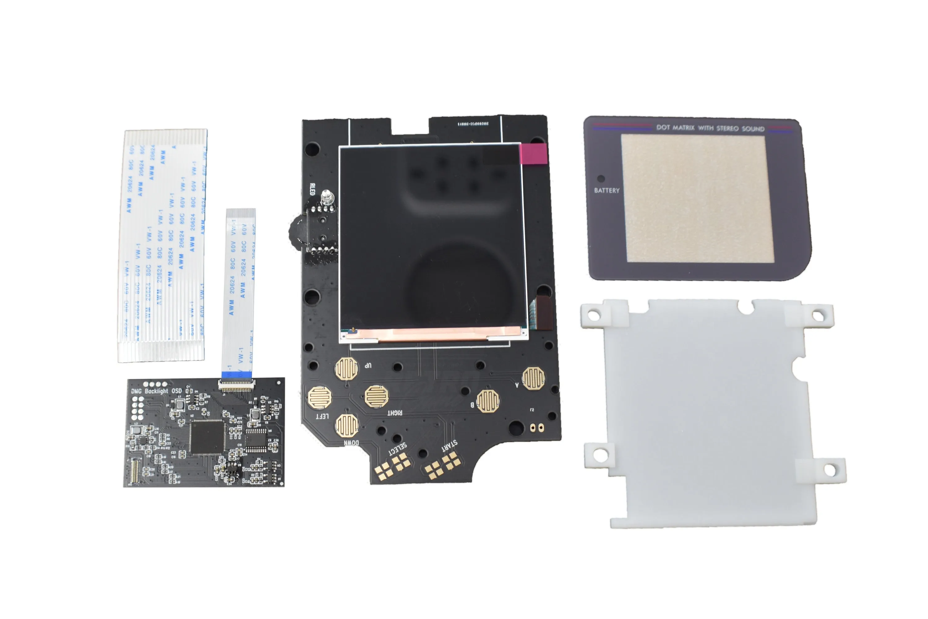 Game Boy DMG OSD Backlight Mod Kit - Hispeedido