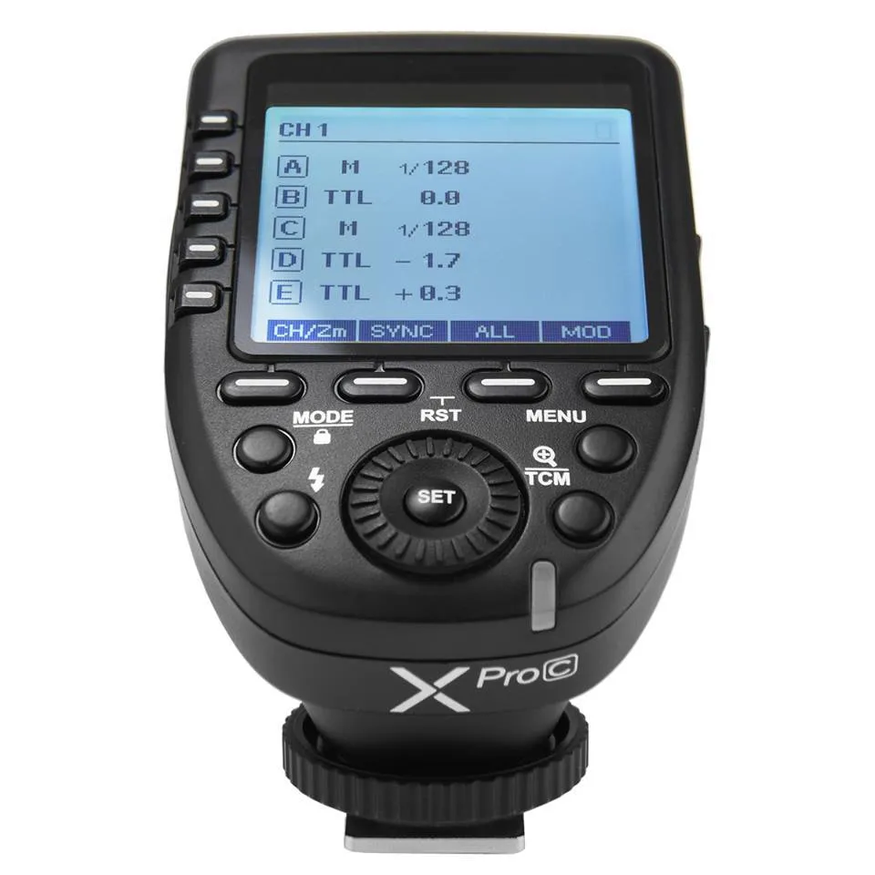 Godox XPro-C TTL HSS 2.4GHz TCM Transmitter Wireless Controller For Canon (DEMO STOCK)