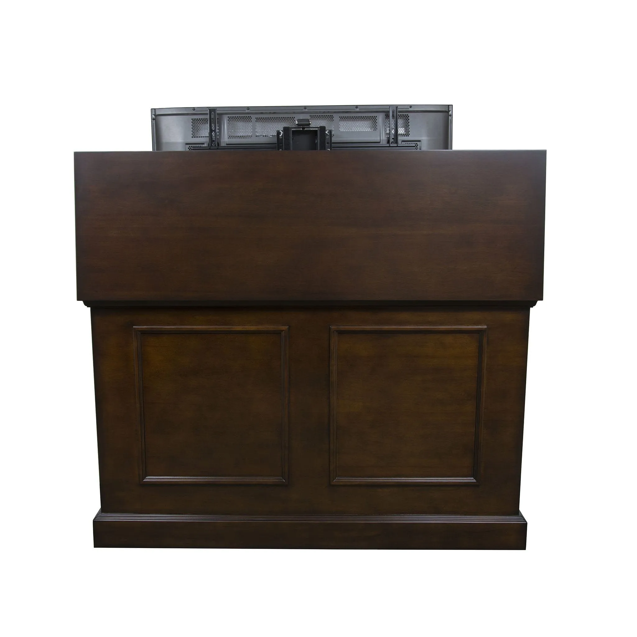 Grand Elevate 74008 Espresso Smart TV Lift Cabinet for 65 Inch Flat screen TVs