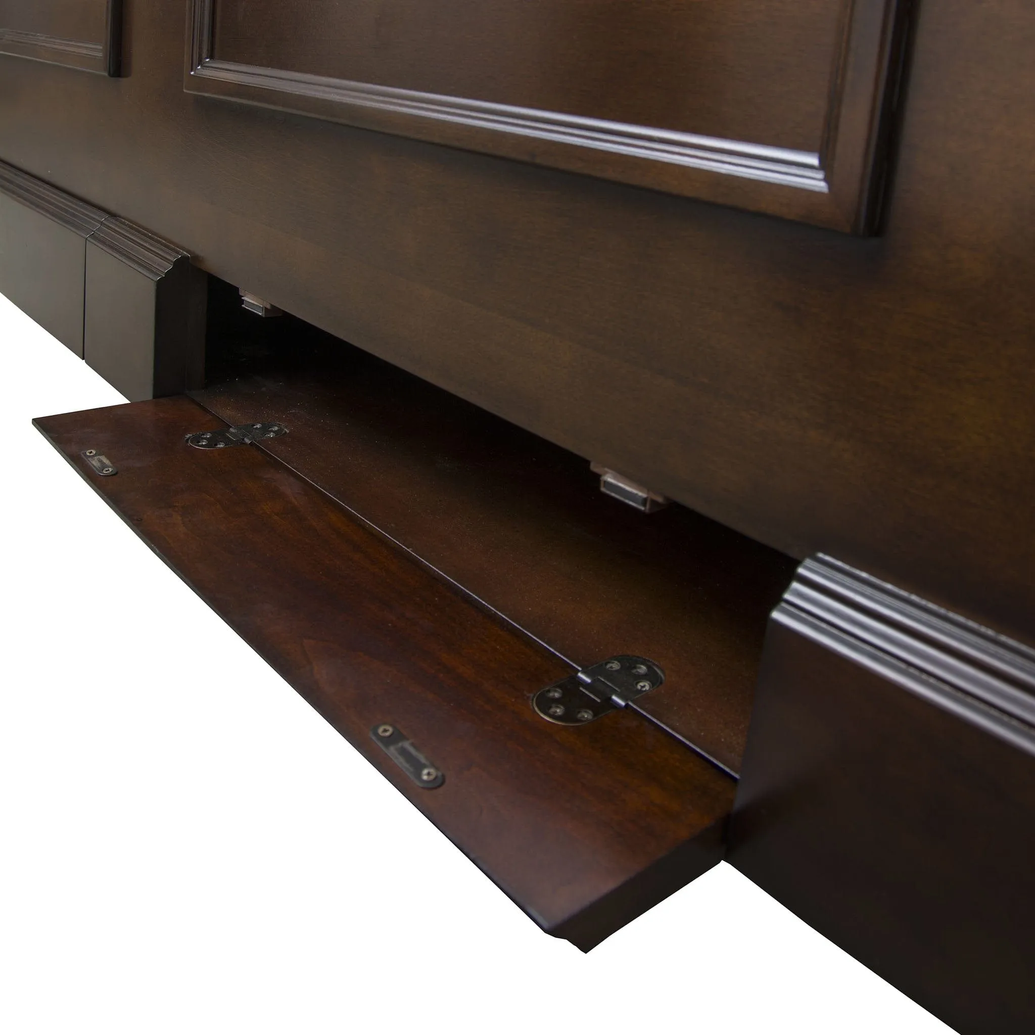 Grand Elevate 74008 Espresso Smart TV Lift Cabinet for 65 Inch Flat screen TVs