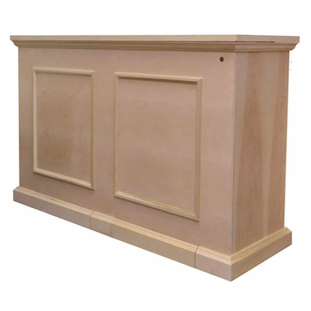 Grand Elevate 74009 Unfinished Smart TV Lift Cabinet for 65 Inch Flat screen TVs