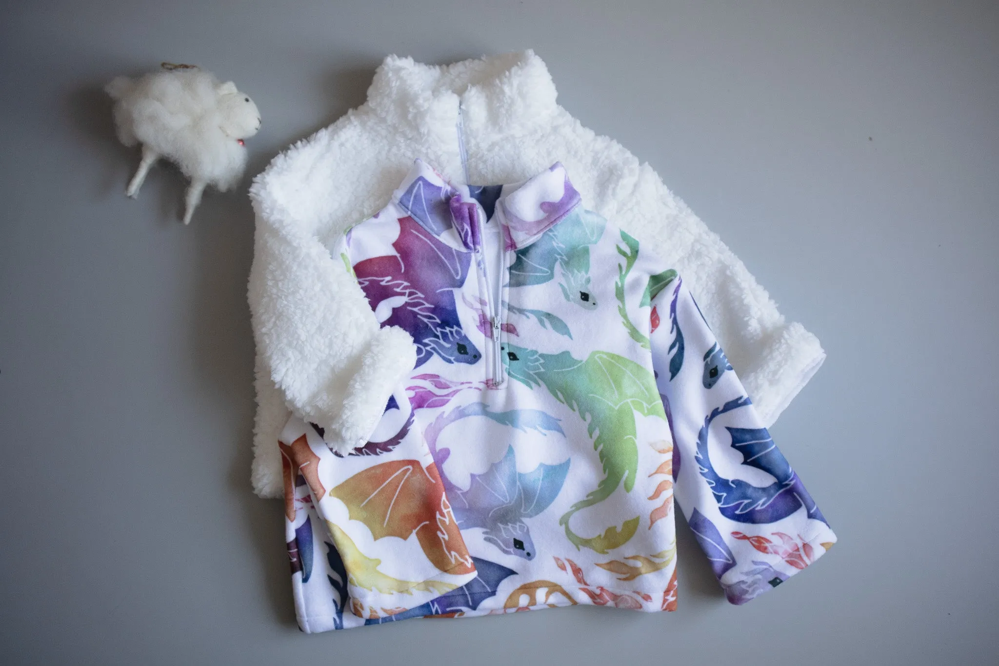 Half-zip sweatshirt