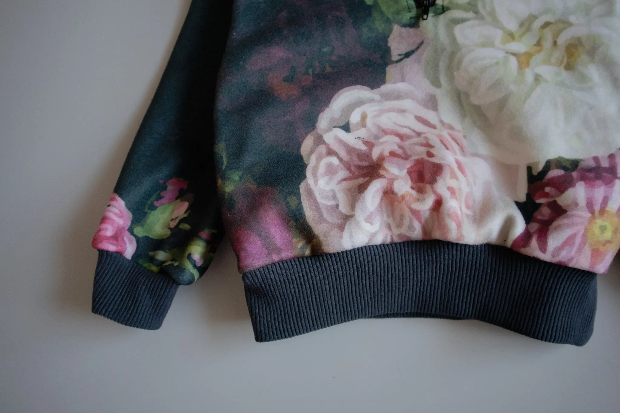 Half-zip sweatshirt