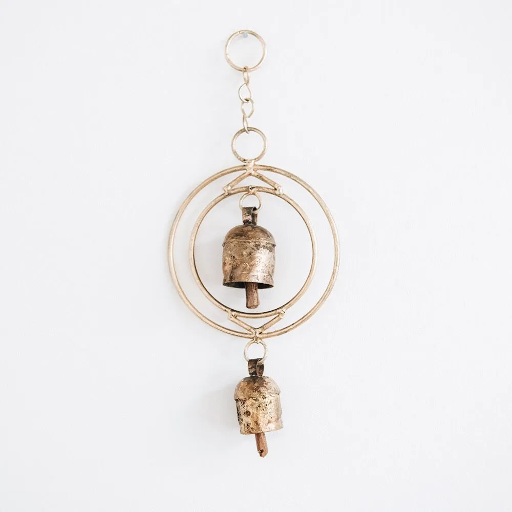 Handmade Copper Bell Chime - Small