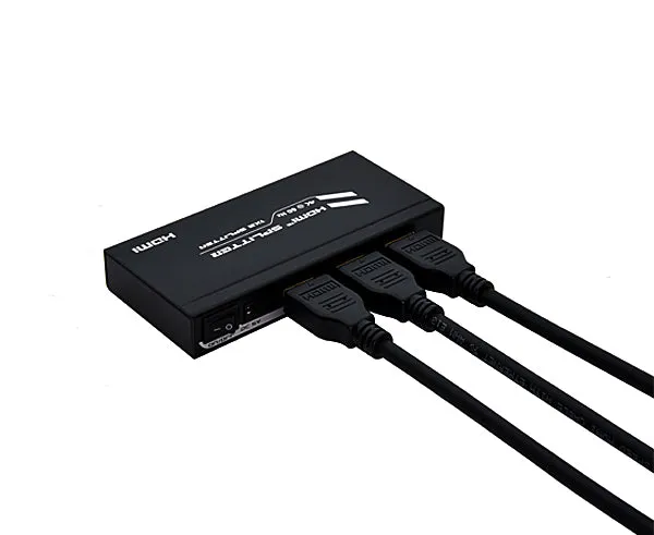 HDMI 2.0 2-Way Splitter (1-in/2-out) 4K at 60Hz