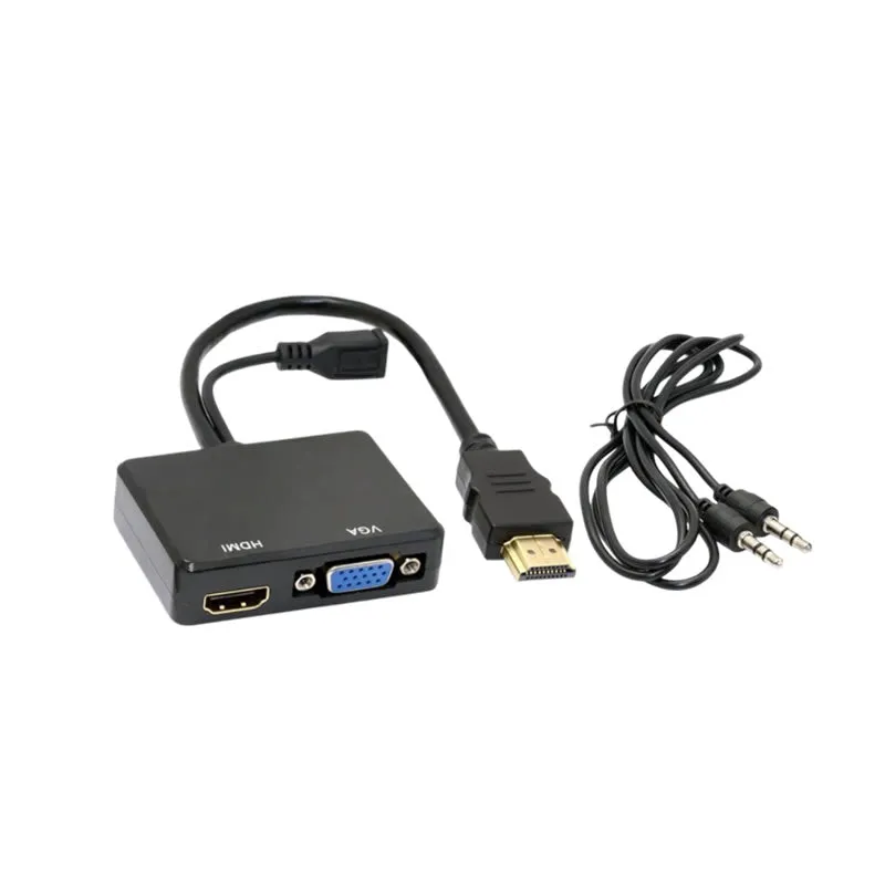 Hdmi To Vga And Hdmi Adapter