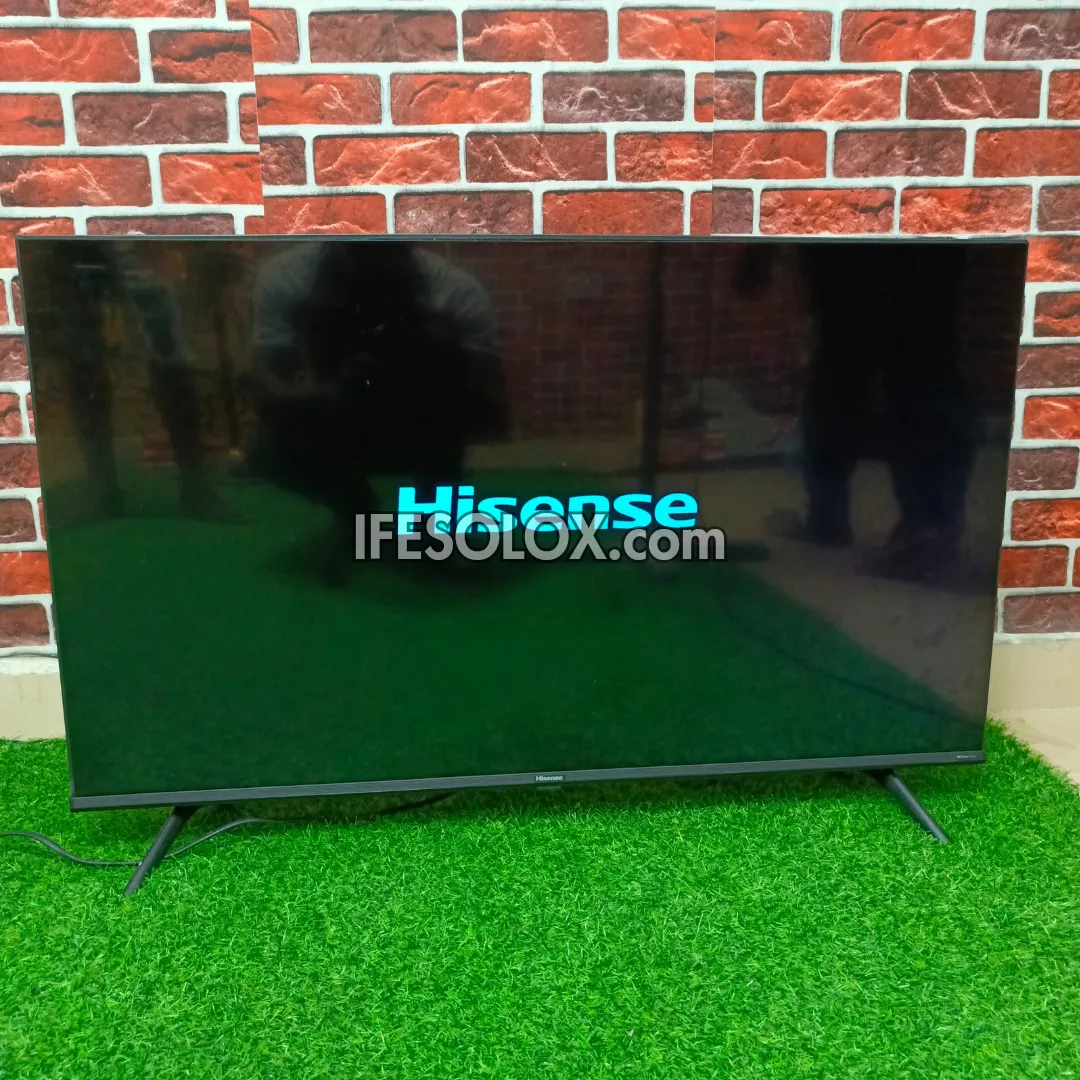 Hisense 43 inch 43A6G VIDAA Smart 4K UHD LED Frameless TV (Built-in Bluetooth, WiFi, Miracast) - Foreign Used