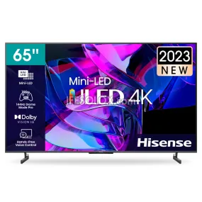 Hisense 65 inch 65U7K Series Quantum Dot ULED Mini-LED 4K HDR10  TV   Warranty (Free Wall Mount) - Brand New