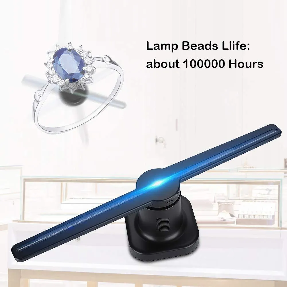 HoloMid™ 3D Holographic Air Fan Display