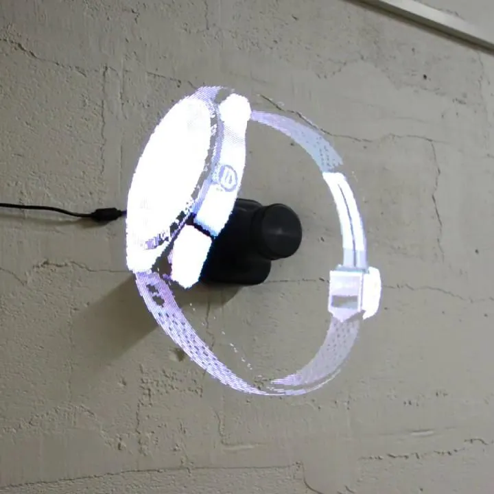 HoloMid™ 3D Holographic Air Fan Display