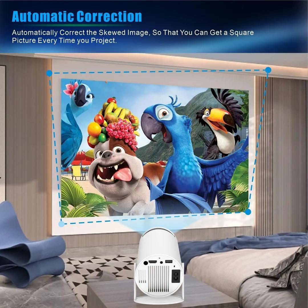 Home Cinema Outdoor Projector – Portable, HD, Must-Have!