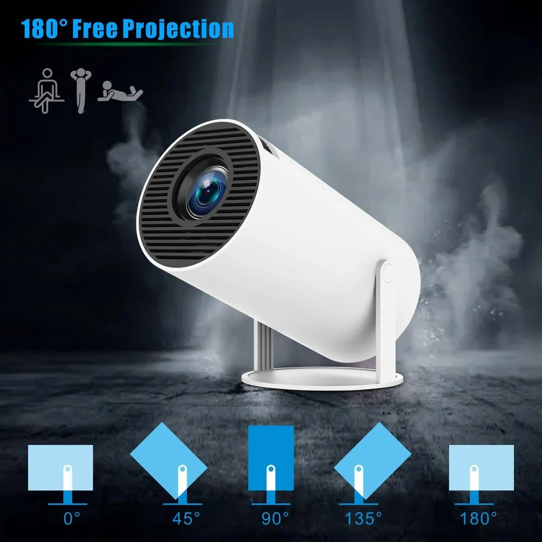 Home Cinema Outdoor Projector – Portable, HD, Must-Have!