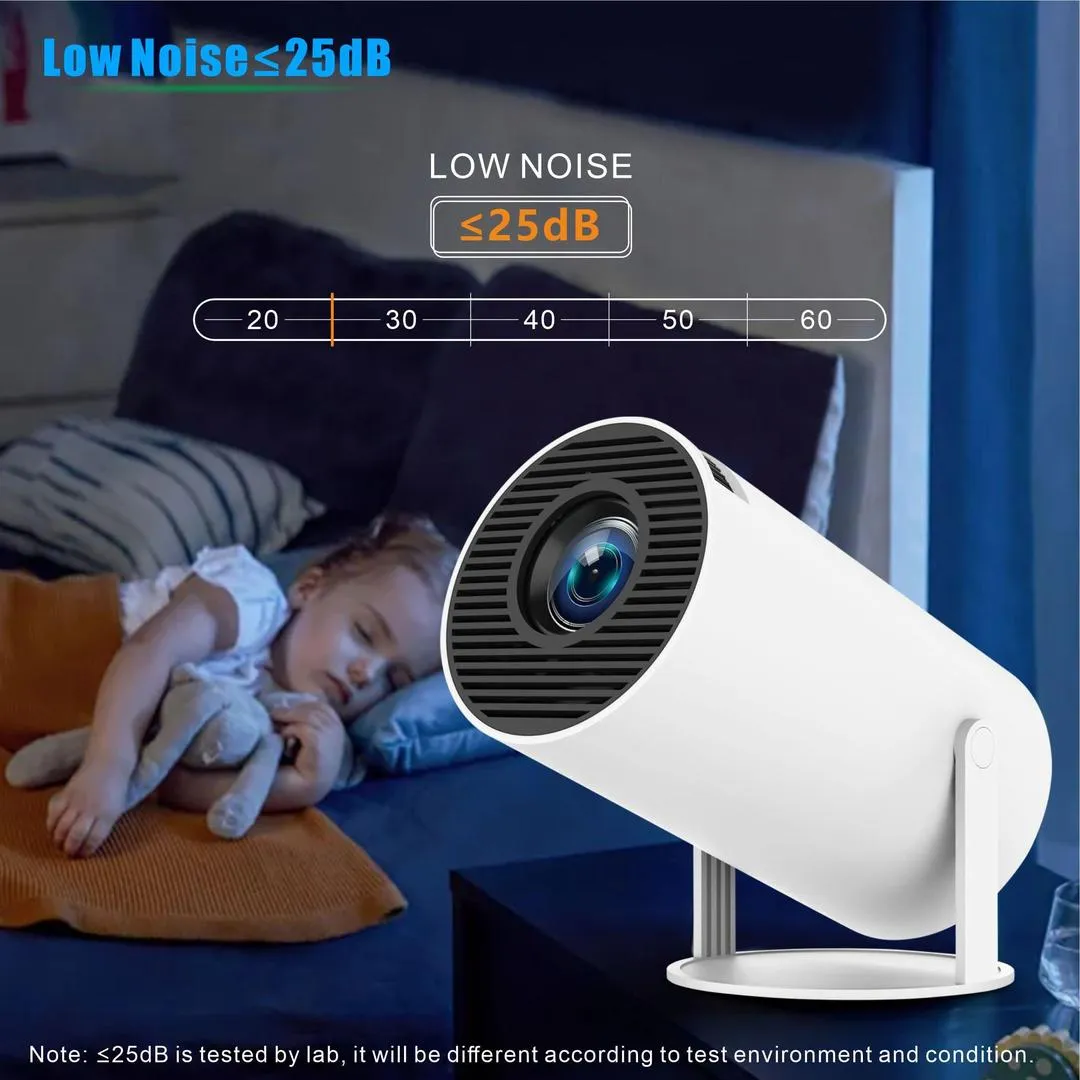 Home Cinema Outdoor Projector – Portable, HD, Must-Have!