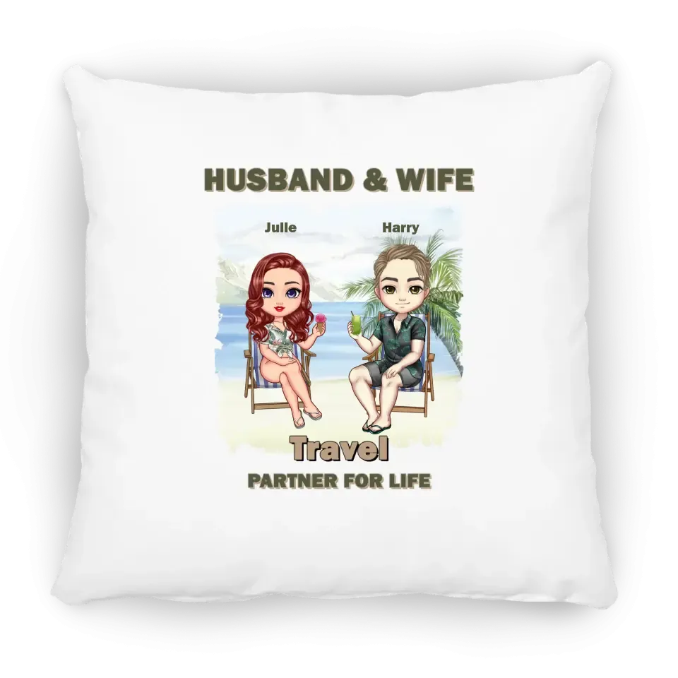 Husband & Wife. Travel partner for life