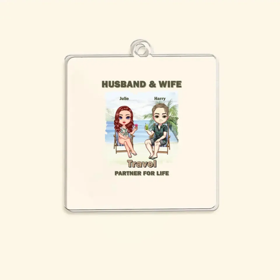 Husband & Wife. Travel partner for life
