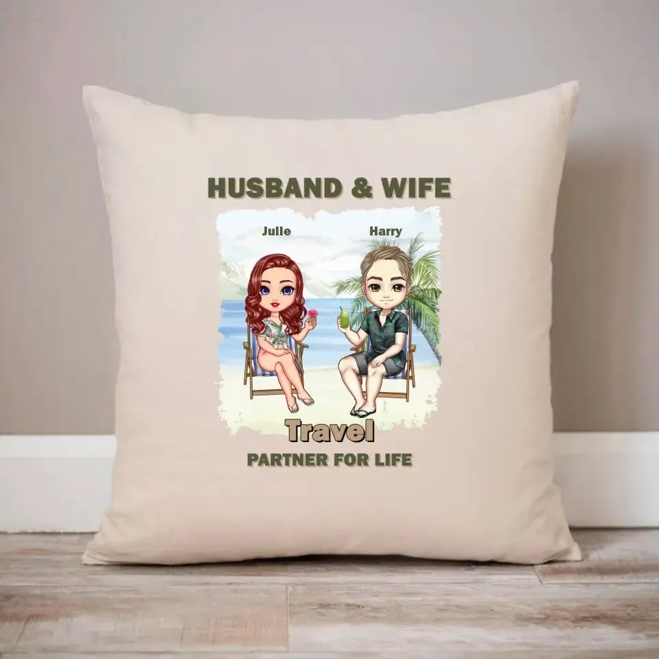 Husband & Wife. Travel partner for life