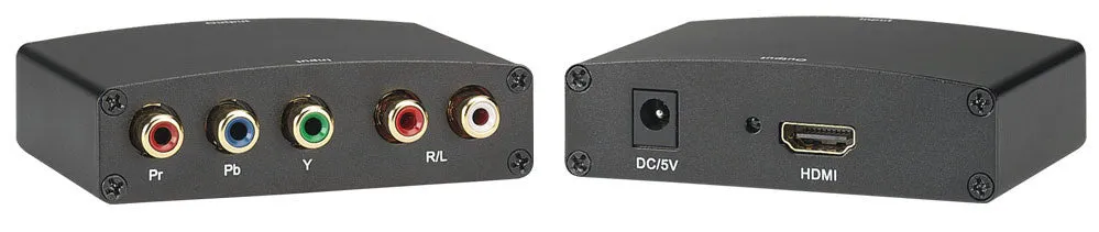 KanexPro RGBRLHD Component Video with Stereo Audio-to-HDMI Converter