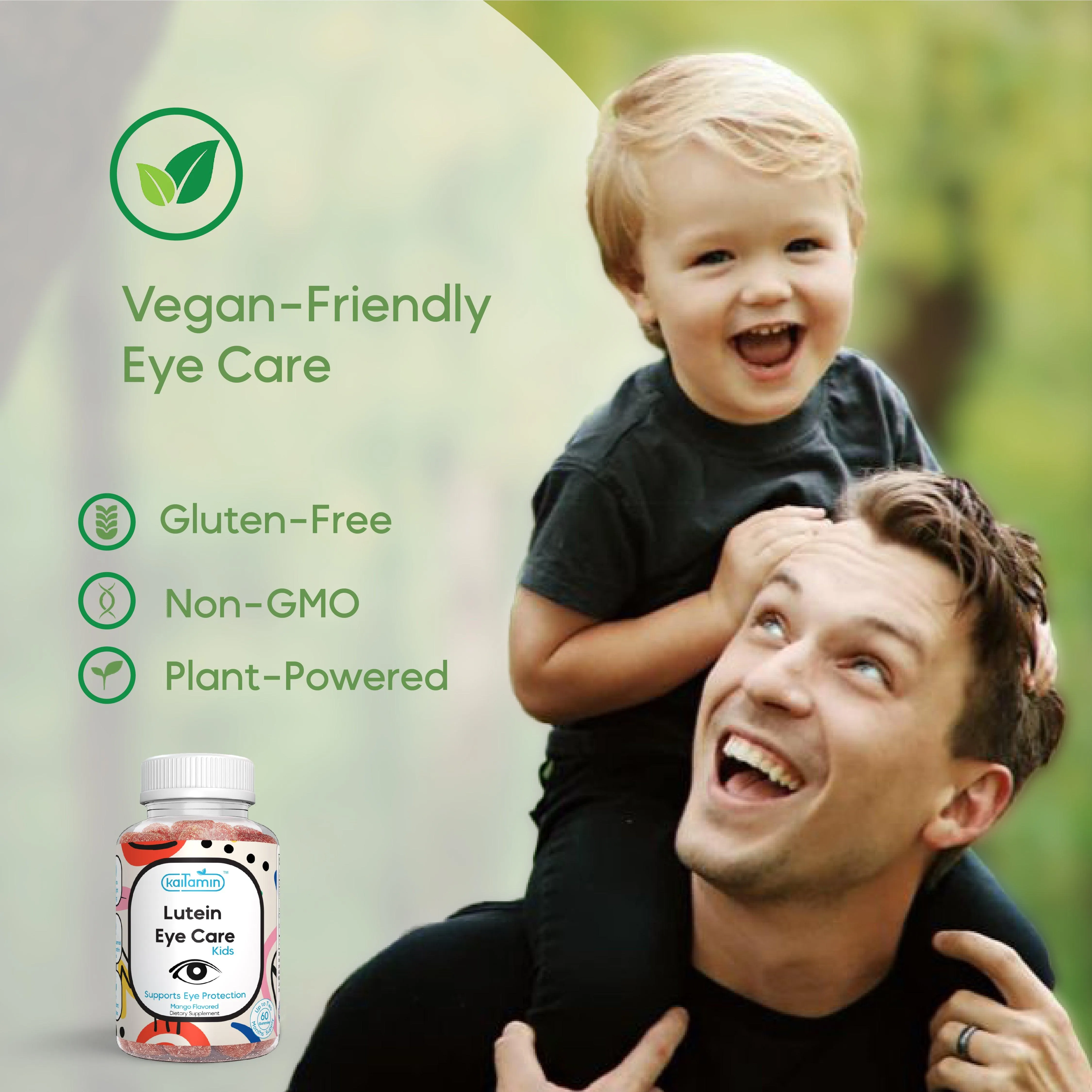 Kids Lutein Gummy - Lutein Eye Supplements for Kids - 60 Gummies