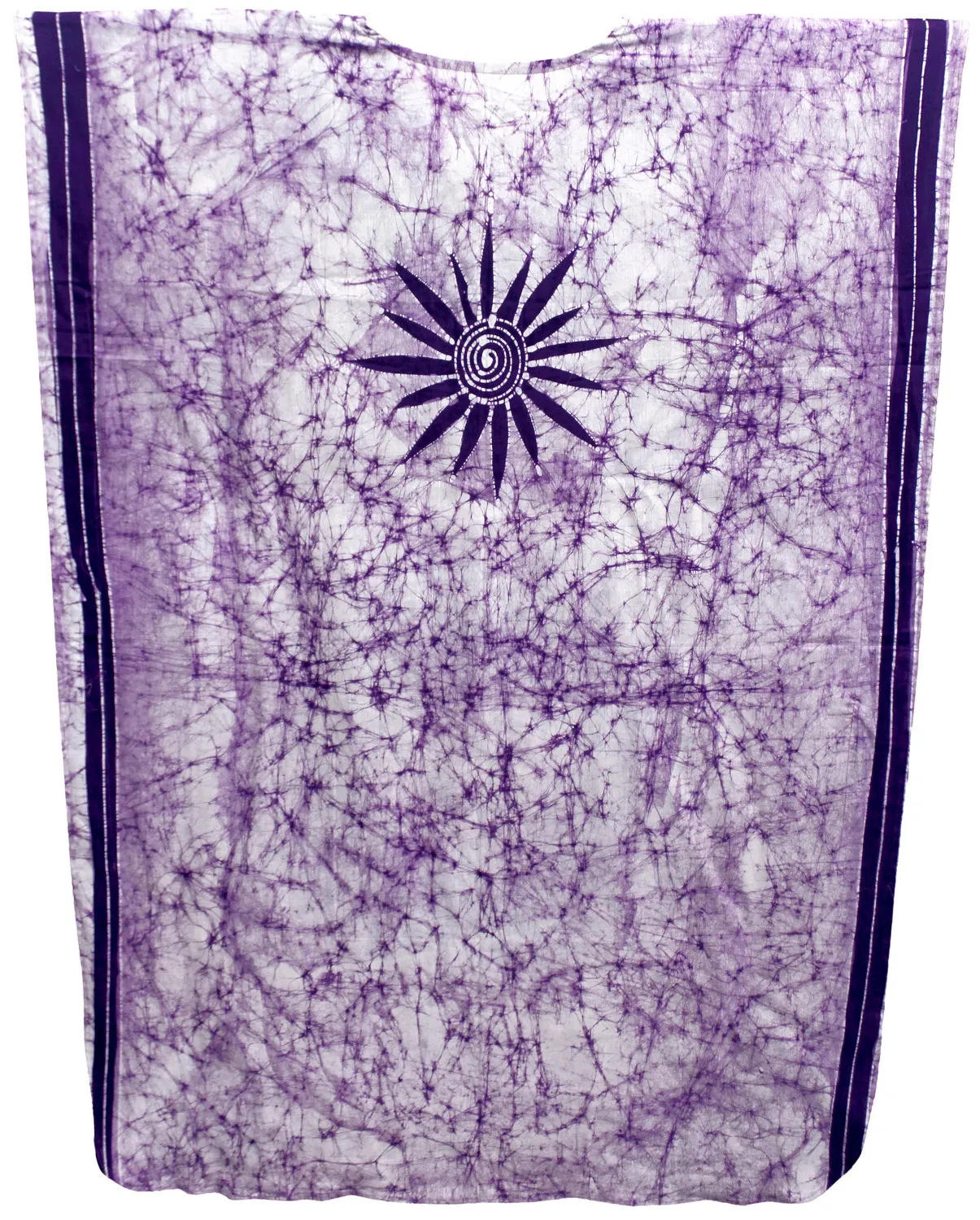 LA LEELA Lounge Caftan Cotton Batik Summer Wear Girls OSFM 14-18 [L-2X] Violet_3559