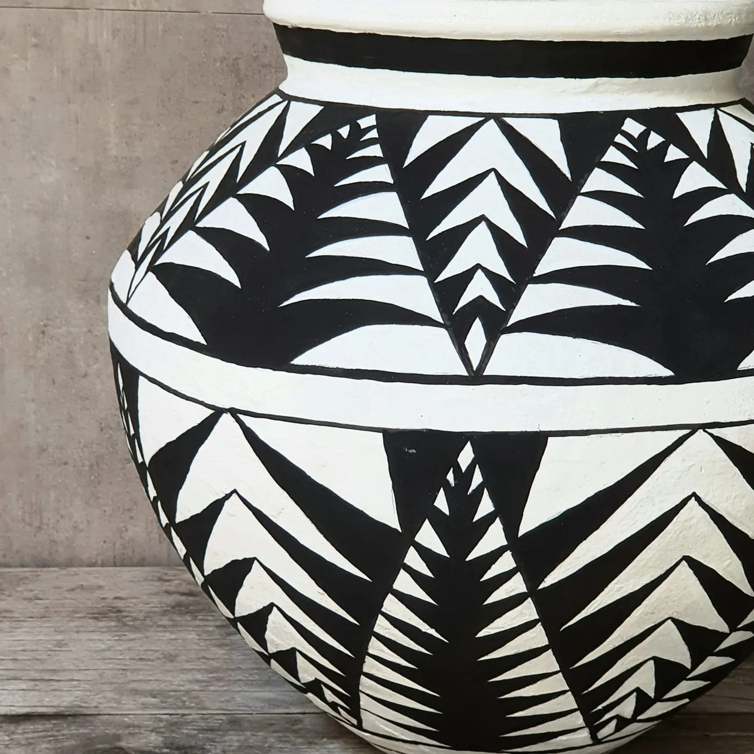 Large Bohemian Terracotta Pots