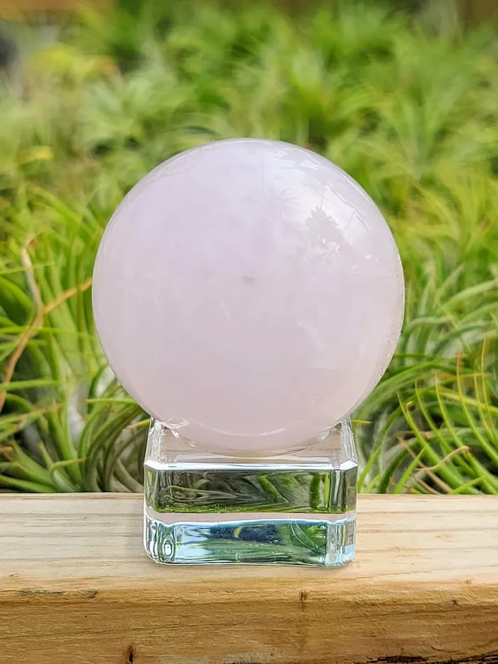 Large Square Crystal Stand