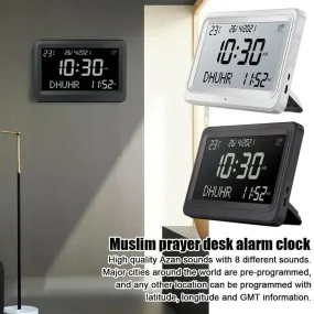 Latest Azan Alarm Clock With Multiple14579 Functions