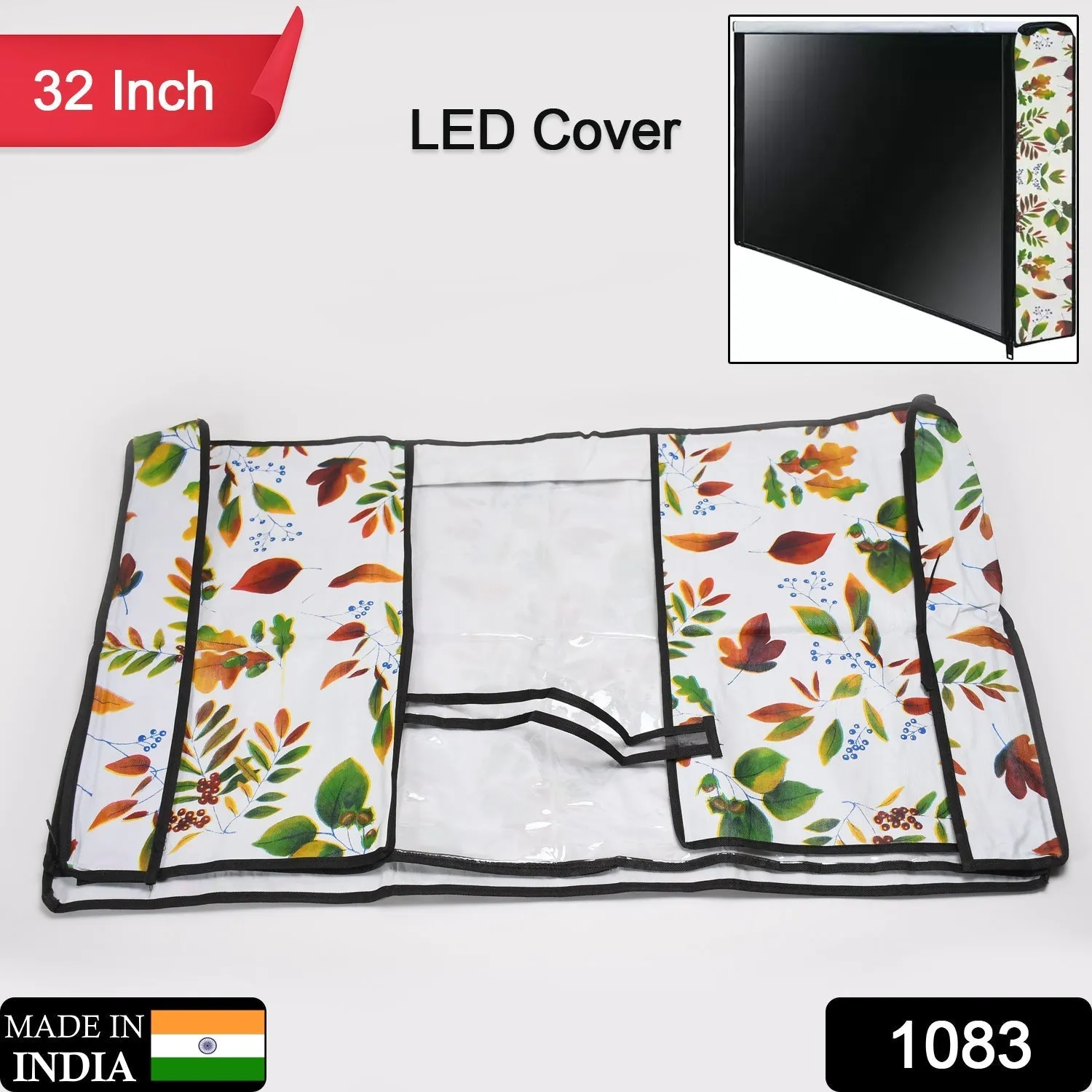 LED / LCD Television Cover for 32 Inches LED / LCD with Zip Lock