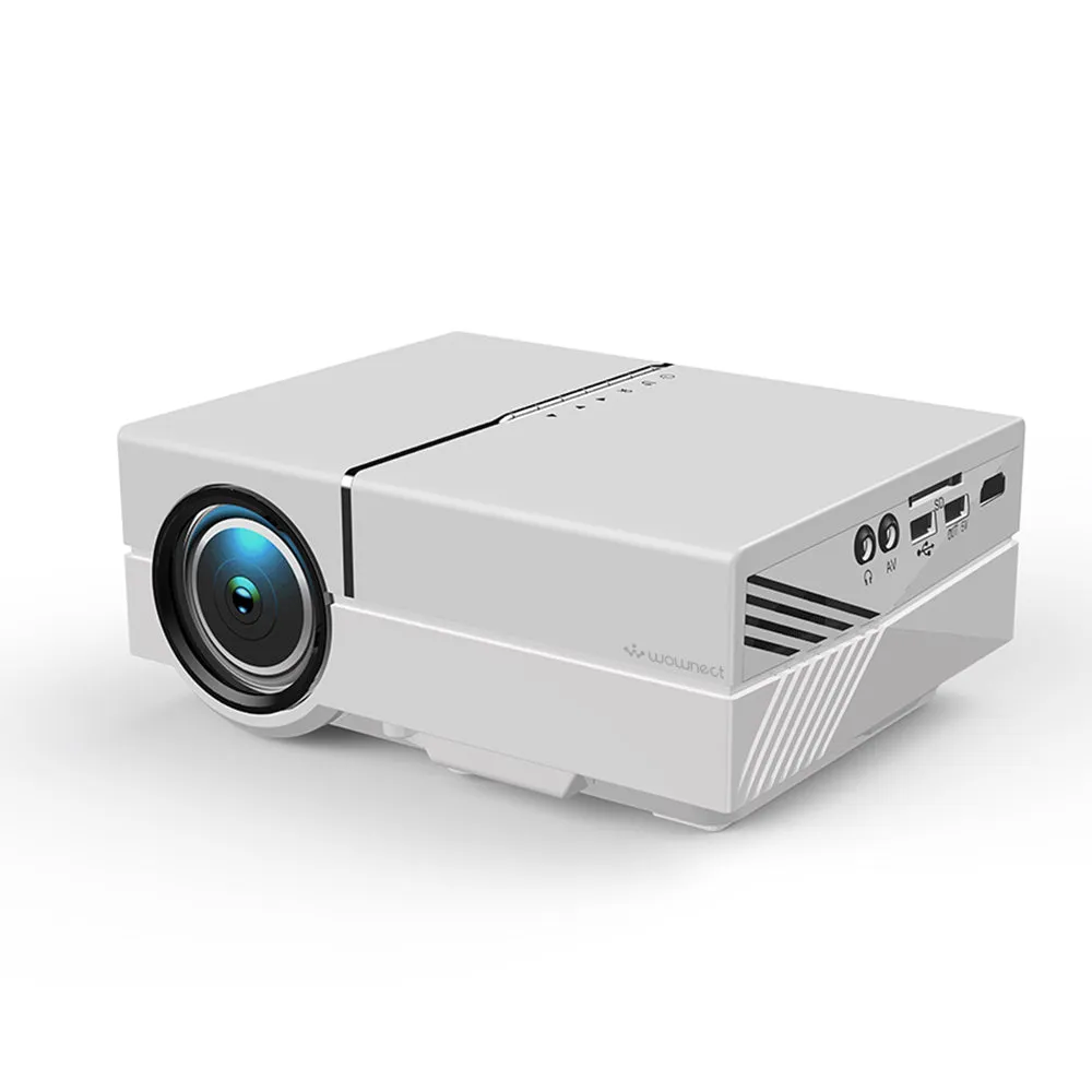 LED Projector 100 Lumens 1080P Full HD Mini Portable Movie & Gaming Projector for Home Cinema