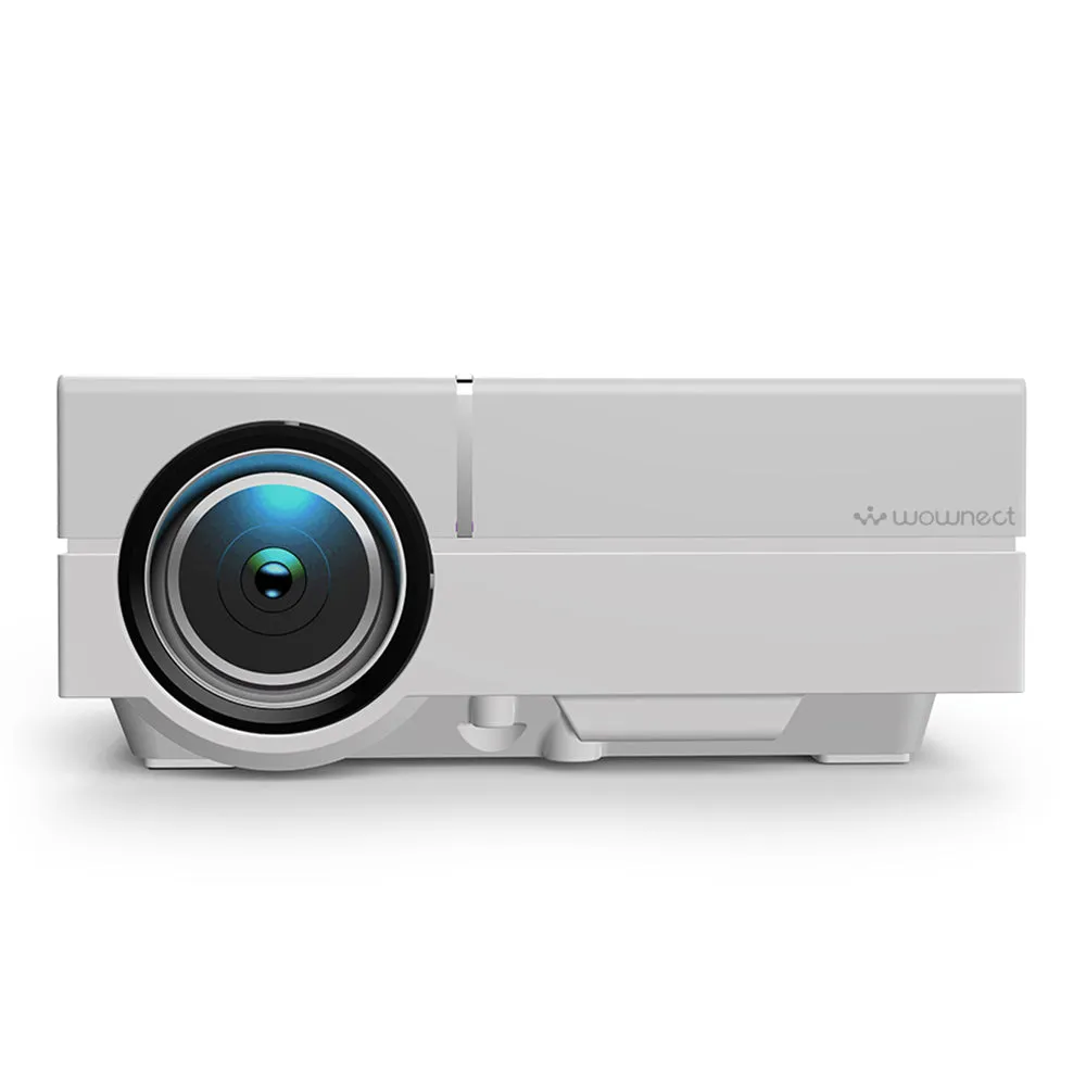 LED Projector 100 Lumens 1080P Full HD Mini Portable Movie & Gaming Projector for Home Cinema