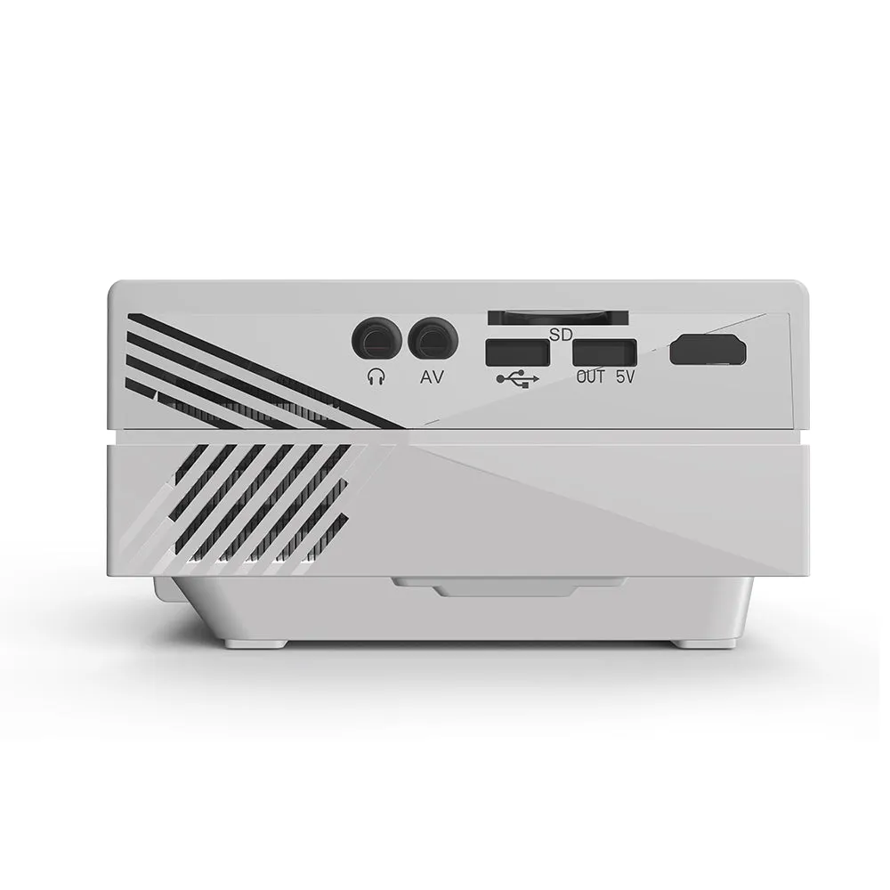 LED Projector 100 Lumens 1080P Full HD Mini Portable Movie & Gaming Projector for Home Cinema