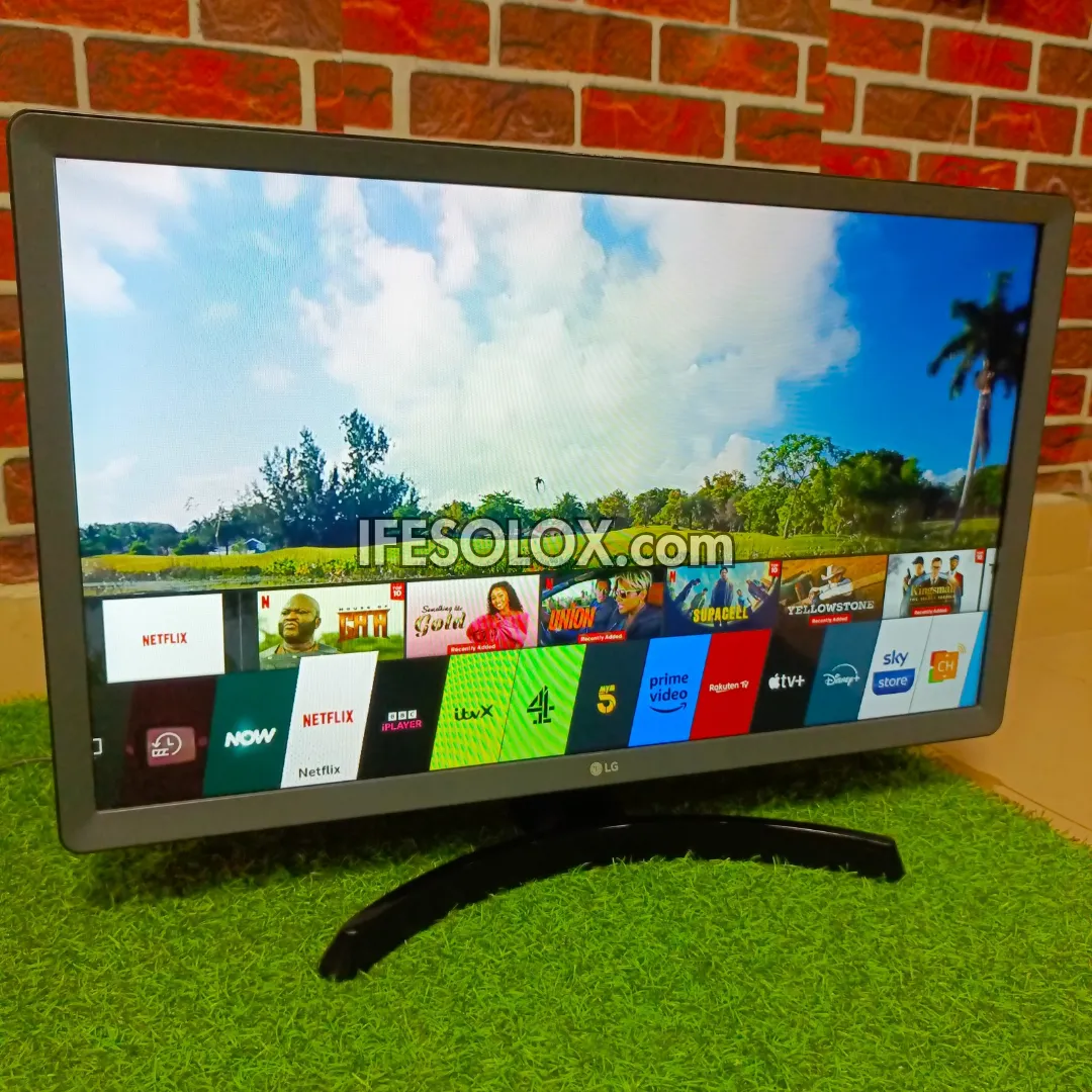 LG 28 Inch 28TN515S webOS Smart Satellite TV (Bluetooth, WiFi, Miracast, AirPlay) - Foreign Used