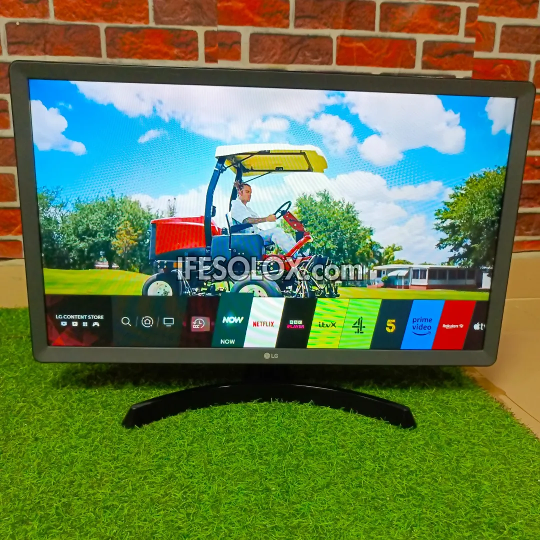LG 28 Inch 28TN515S webOS Smart Satellite TV (Bluetooth, WiFi, Miracast, AirPlay) - Foreign Used