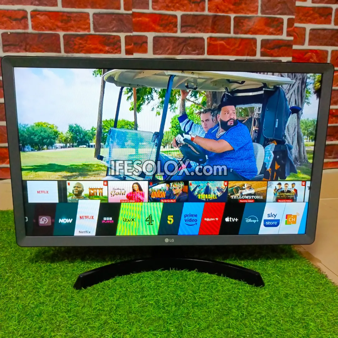 LG 28 Inch 28TN515S webOS Smart Satellite TV (Bluetooth, WiFi, Miracast, AirPlay) - Foreign Used
