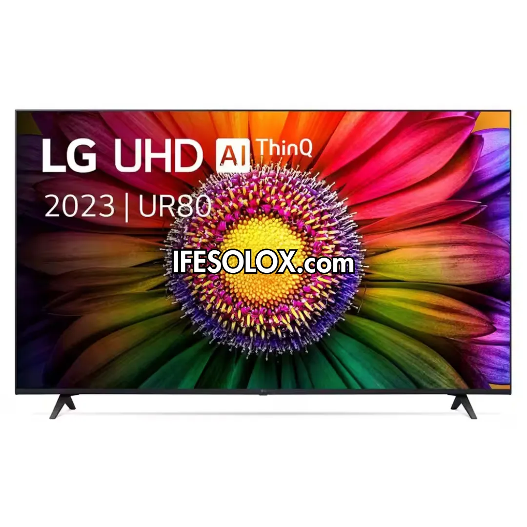LG 75 Inch UR80 Series AI Thinq webOS 4K UHD Smart TV with Active HDR   2 Years Warranty - Brand New
