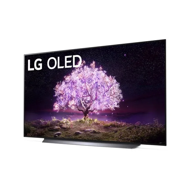 LG 77" Class 4K UHD Smart OLED C1 Series TV with AI ThinQ (OLED77C1PUB)