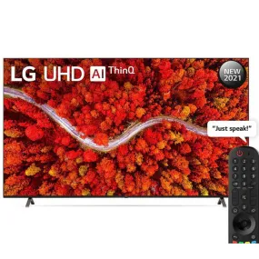 LG 82 Inch 82UP8000 Series 2021 AI Thinq webOS Smart Satellite 4K Ultra HD LED TV - Brand New