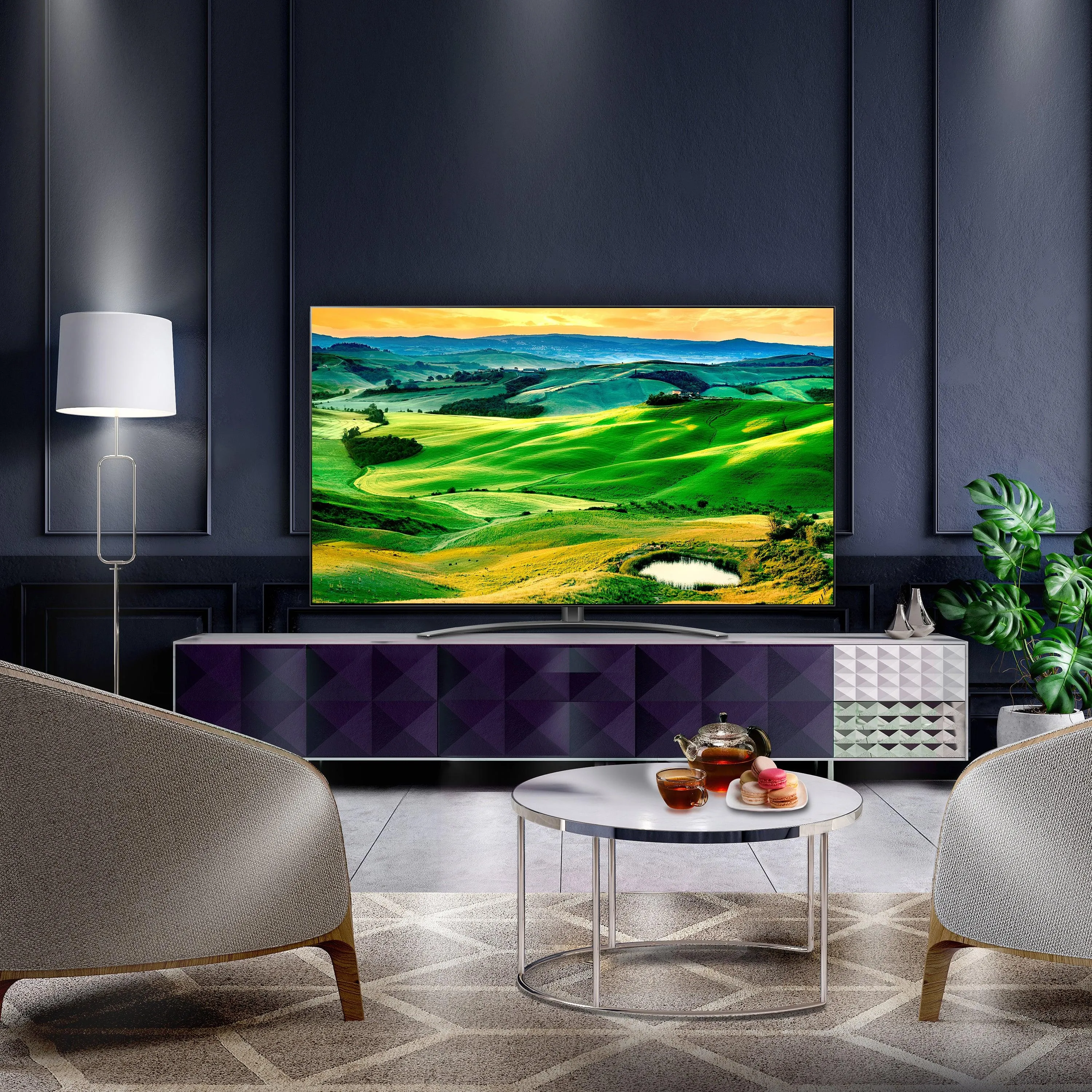 LG QNED81 55" 4K Smart QNED TV | 55QNED816RE