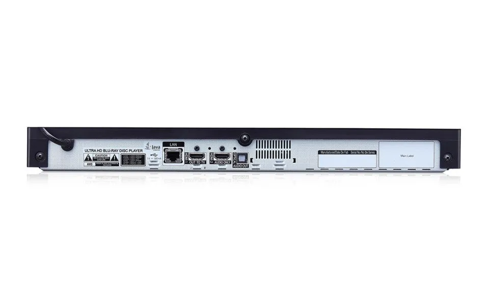 LG UBK90: Region Free Ultra HD 4K Blu Ray Player - PAL to NTSC & Built-in WiFi