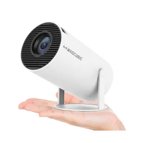 Magcubic HY300 Portable 4K Decoding Projector - WiFi6, Android 11, Bluetooth 5.0 - Ultra-Sharp Imaging, Smart Connectivity, Superior Audio (Open Never Used)
