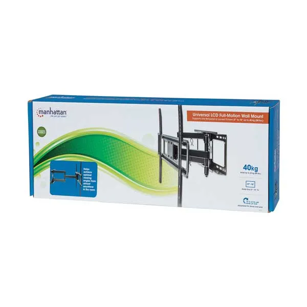 Manhattan 461351 37" to 70" Universal Basic LCD Full-Motion Wall Mount
