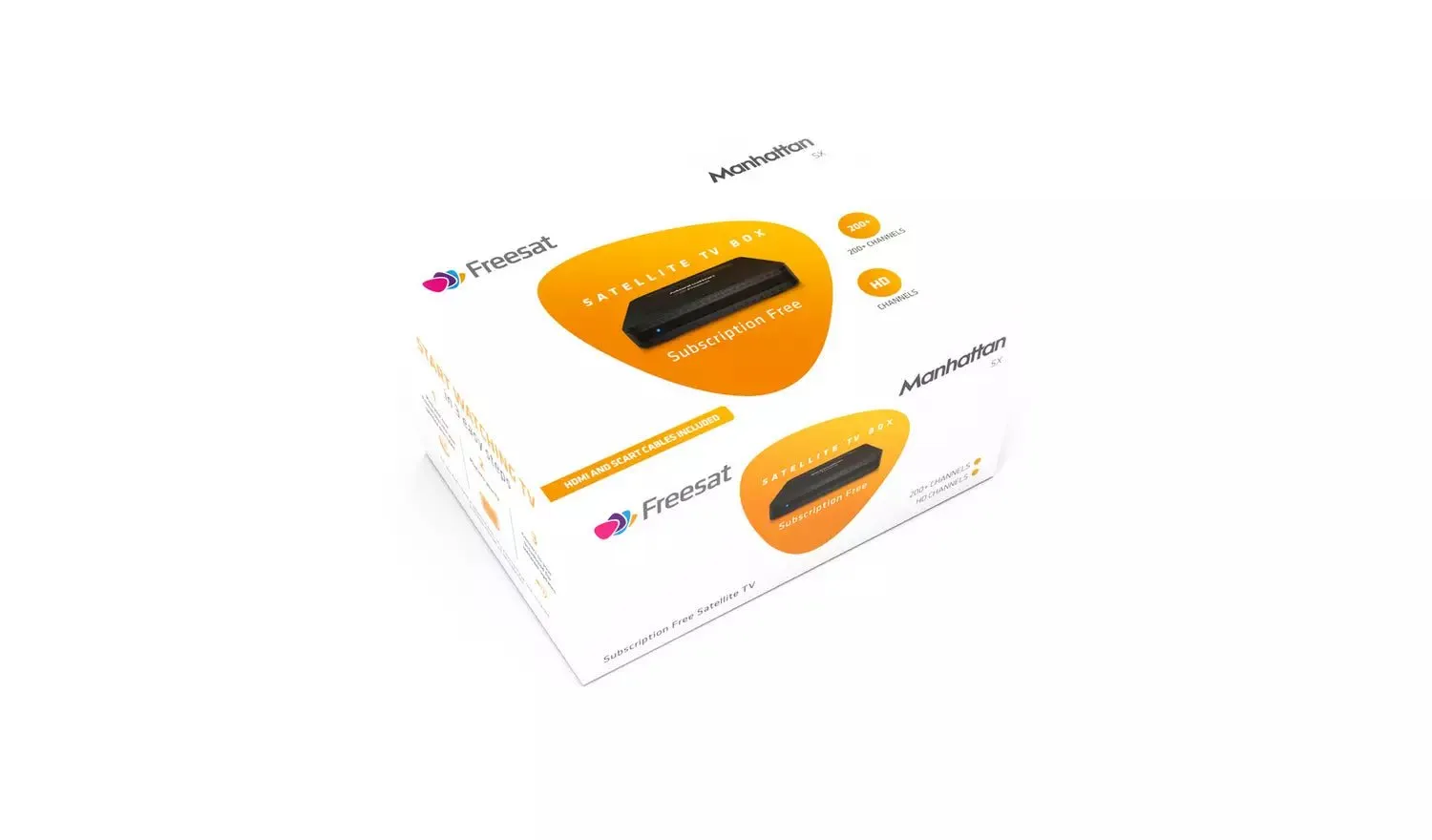 Manhattan SX Freesat HD Box BRAND NEW